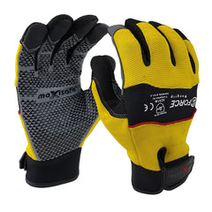 Maxisafe G-Force Maxgrip' Mechanics Glove With Silicone Grip (1 Pair)