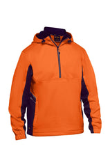 Bisley Hi Vis Liquid Repellent Fleece Hoodie