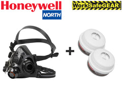 LARGE HONEYWELL NORTH 7700 HALF MASK + A1P3 Filter N06575081L