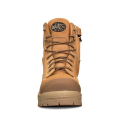Oliver 150mm Wheat Zip Sided Safety Boots (45-632Z)