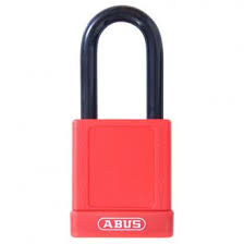 ABUS Safety Padlock Red - Keyed Alike - Pk 2