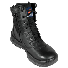 Mongrel Black High Leg ZipSider Boot (251020)