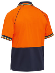 Bisley Bisley Recycle Two Tone Hi Vis Short Sleeve Polo