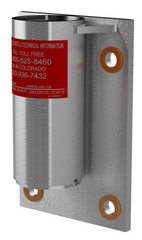 Wall mounted plate/sleeve, stainless steel