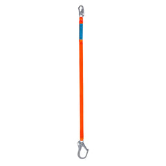 SpanSet ERGO Web Fixed - Single Fall Arrest Lanyard with Double Action Scaffhold Hook
