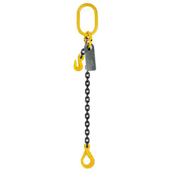 Austlift Grade 80 Chain Sling 16mm 1leg Effective Length C/W Clevis Type Grab Shortner And Clevis Self Locking Hook Tested