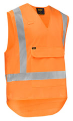 Bisley X Taped Hi Vis Detachable Safety Vest