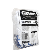 TGC Cotton Glovlet Fingerless Glove (10 Pack)