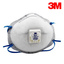 3M GP2 Particulate, Nuisance Vapours & Odours Respirator with valve (8577)