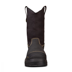 Oliver 240mm Brown Pull On Riggers Boot Waterproof (65-493)