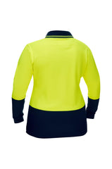 Bisley Women's Hi Vis V-Neck Polo (BKL6234)