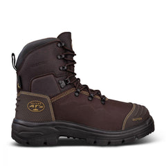 Oliver 150mm Brown Lace Up Boot Waterproof and Caustic Resistant (65-490)