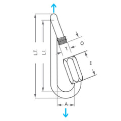 Peguet Standard Twist Large Opening Quicklink Zinc Plated Steel 10mm EN
