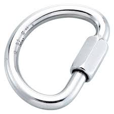 Peguet Half Moon Quicklink Zinc Plated Steel 10mm EN