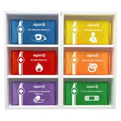Aero Healthcare MODULATOR 4 Series Metal Cabinet First Aid Kit 24 x 16 x 42cm