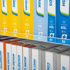 FastAid First Aid Kit, Easyrefill, Metal Wall Mount