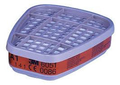 3M A1 Organic Vapour Cartridge Filter A1 Organic Vapour Cartridge Filter (6051)