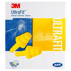 3M E-A-R UltraFit Corded Earplugs Poly Bag 100 pairs/box (340-4004)