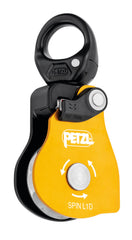 Petzl SPIN L1D Single pulley with one-way rotation and swivel (P001AA00)