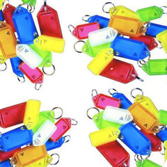 Various Colours Kevron Key Ring Click Tag ID5 Standard