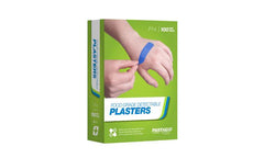 FastAid Food Grade Plasters, Metal And Visual Detectable, Plastic, 72 X 19Mm, 100Pk