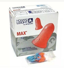 Howard Leight Max-30 Corded Earplugs 100 Pairs per box