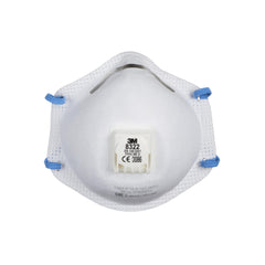 (Case of 8 boxes) 3M P2 Cupped Particulate Respirator with valve (8322)