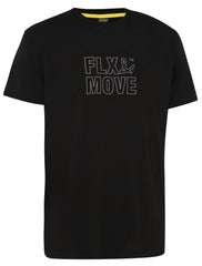 Bisley Flx & Move Cotton Outline Print Tee