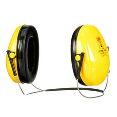 3M PELTOR Optime I Neckband Format Earmuff H510B, Yellow, Class 4 SLC80 25dB