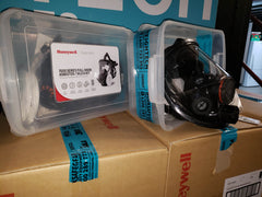 HoneyWell North 7600 Medium Full Face Respirator Medical + N7500P3 Filters