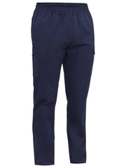 Bisley Stretch Cotton Drill Elastic Waist Cargo Work Pant