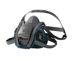 3M Medium Rugged Comfort Half Facepiece Respirator Quick Latch 6502QL