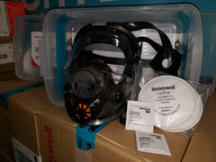 HoneyWell North 7600 Medium Full Face Respirator Medical + N7500P3 Filters