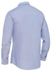 Bisley Mens Long Sleeve Chambray Shirt