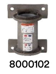 3M DBI-SALA Stainless Steel Wall Mount Base High Capacity (8000102)