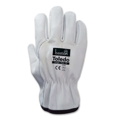 Bastion Toledo Premium A Grade Cow Grain Natural Leather Rigger Gloves