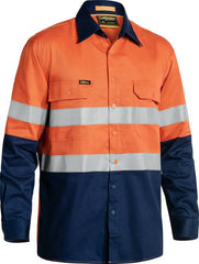 Bisley Taped Hi Vis Industrial Cool Vented Shirt
