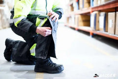 Badger Chilla Trouser - Grey/Yellow