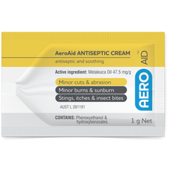 Aero Healthcare AEROAID Antiseptic Cream Sachet 1g