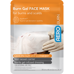 Aero Healthcare AEROBURN Burn Gel Face Mask 30 x 40cm