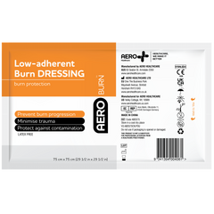 Aero Healthcare AEROBURN Low-Adherent Burn Dressing 75 x 75cm