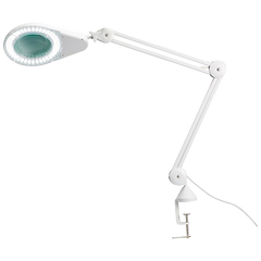 Aero Healthcare LED Magnifying Lamp with Table Clamp (12cm diameter, 115cm extension)
