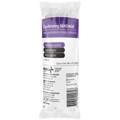 Aero Healthcare AEROFORM Conforming Bandage 10cm x 4M Wrap/12