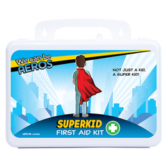 Aero Healthcare SUPERKID 2 Series Plastic Waterproof First Aid Kit 21 x 7.5 x 13cm