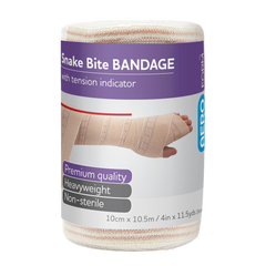 Aero Healthcare AEROFORM Snake Bite Bandage with Indicator 10cm x 10.5M Wrap/12