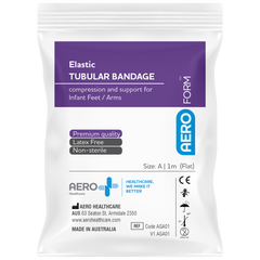 Aero Healthcare AEROFORM Size A Newborn Elastic Tubular Bandage 4cm x 1M