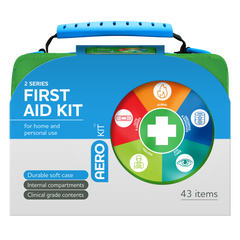 Aero Healthcare AEROKIT 2 Series First Aid Kit Softpack Green