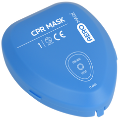 Aero Healthcare AEROMASK CPR Mask in hard cover