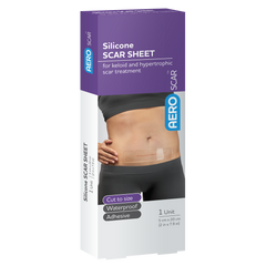 Aero Healthcare AeroScar Silicone Scar Sheet 5 cm x 20 cm Box / 1