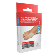 Aero Healthcare AeroStep Gel Toe Spreader and Bunion Protector 1pk